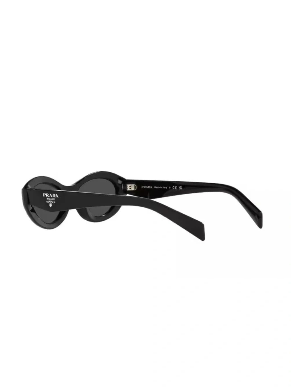Prada Black Slim Cat-Eye Women's Sunglasses